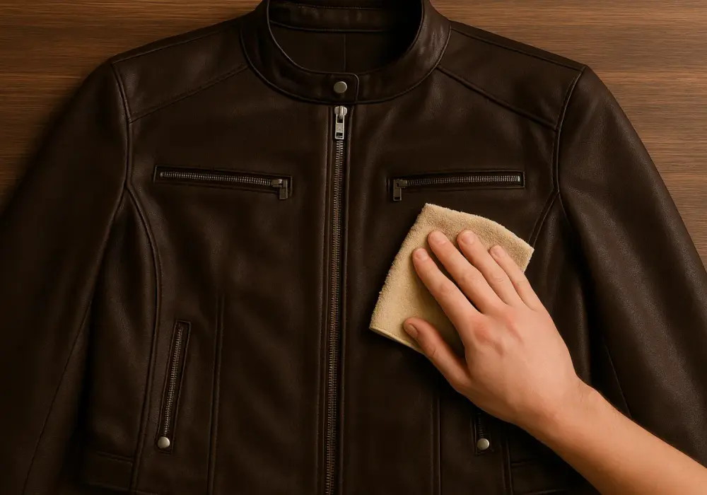 Jak wyczyścić skórzaną kurtkę domowym sposobem bez uszkodzeń