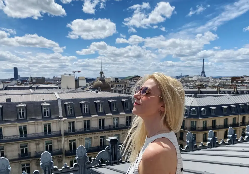 Taras widokowy Galeries Lafayette: Darmowy widok 360° na Paryż
