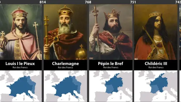 Królowie Francji chronologicznie: Dynastie i władcy od Chlodwiga do 1848 r.